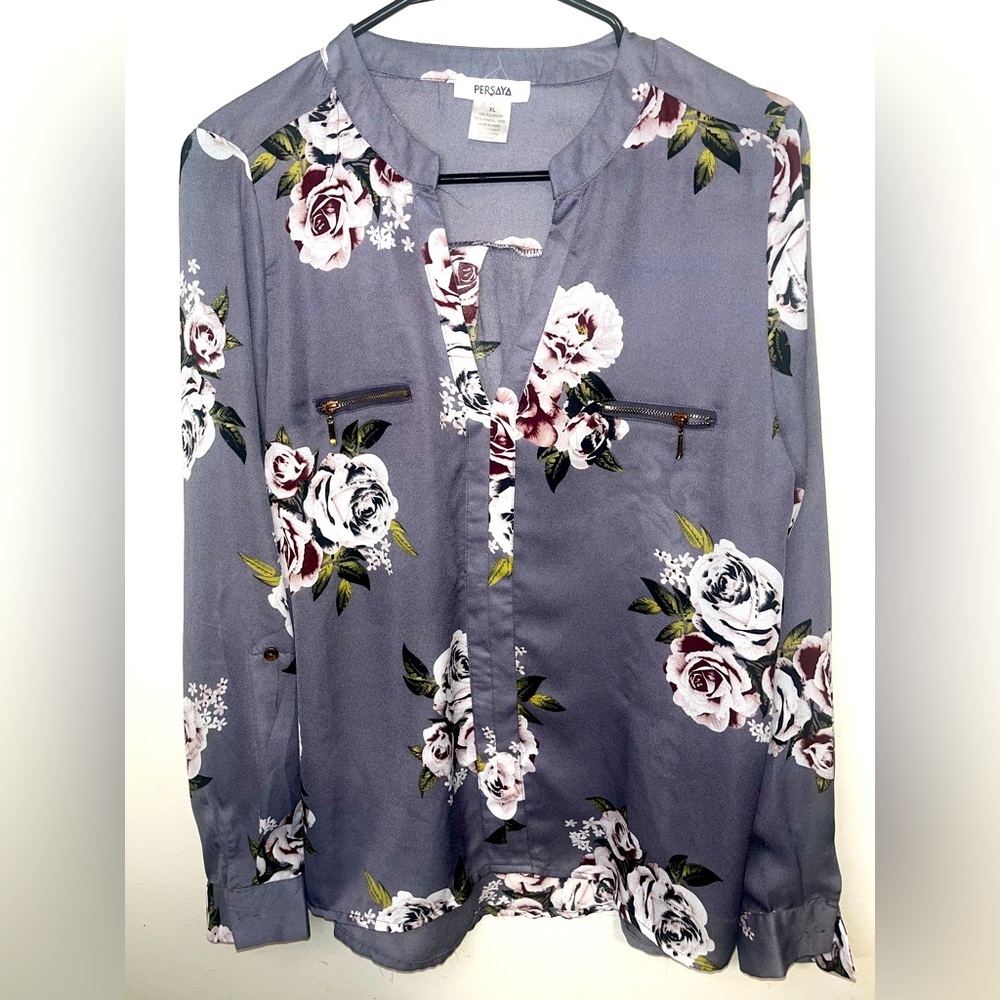 Floral long sleeve Blouse